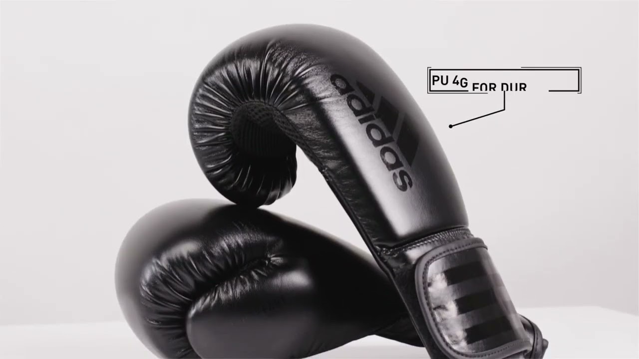 Γάντια πυγμαχίας adidas Hybrid 80 μαύρο/ροζ ADIH80