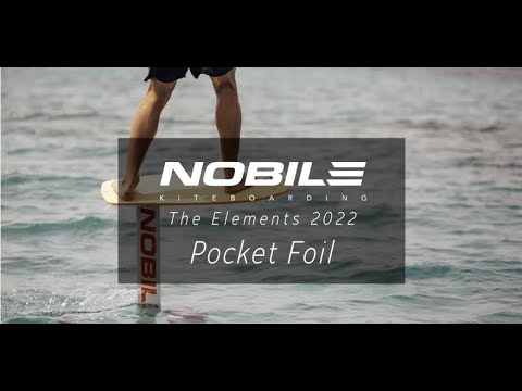 Nobile Pocket Skim Foil Foil K22 κίτρινο kiteboard