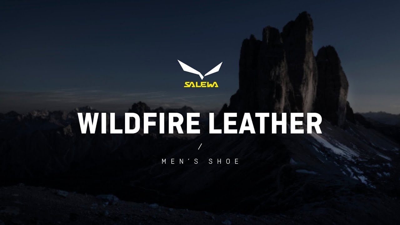Salewa Wildfire Leather ανδρικές μπότες πεζοπορίας μαύρες 00-0000061395