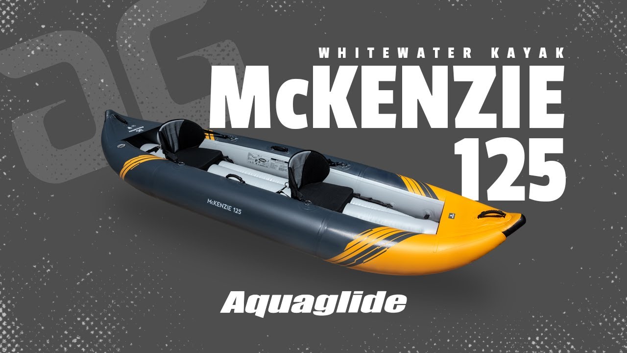 Aquaglide McKenzie 125 γκρι 584120129 Φουσκωτό καγιάκ 2 ατόμων