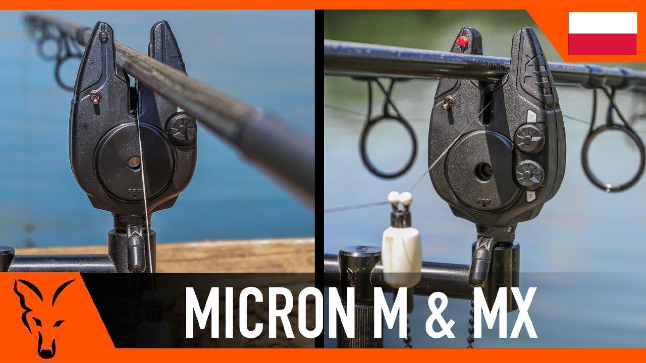 Fox International Micron MX 4 Rod Set μαύρο CEI193 σήματα αλιείας