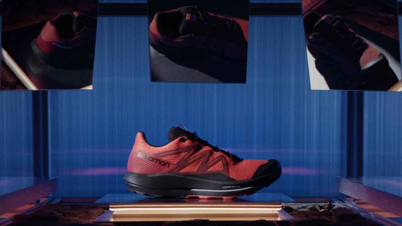 Salomon Speedcross 6 GTX ανδρικά παπούτσια για τρέξιμο μαύρο/κόκκινο ντάλια/κόκκινο παπαρούνα