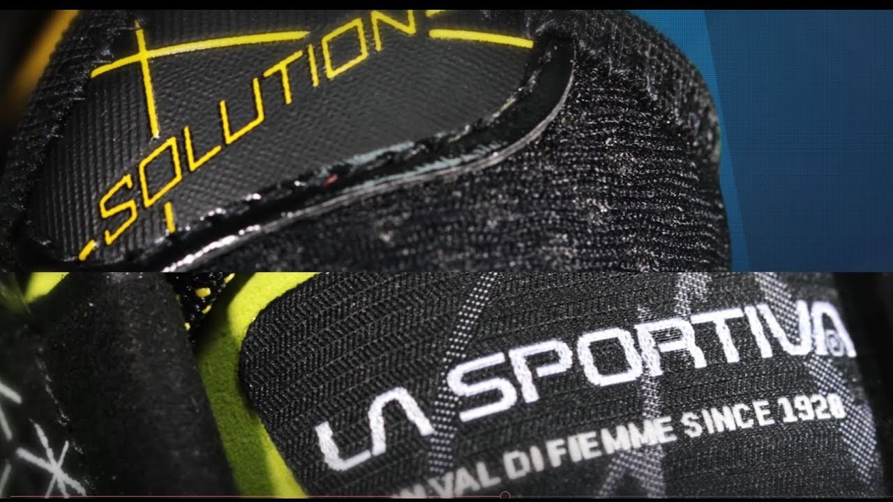La Sportiva ανδρικό παπούτσι αναρρίχησης Solution λευκό-πορτοκαλί 20H000203