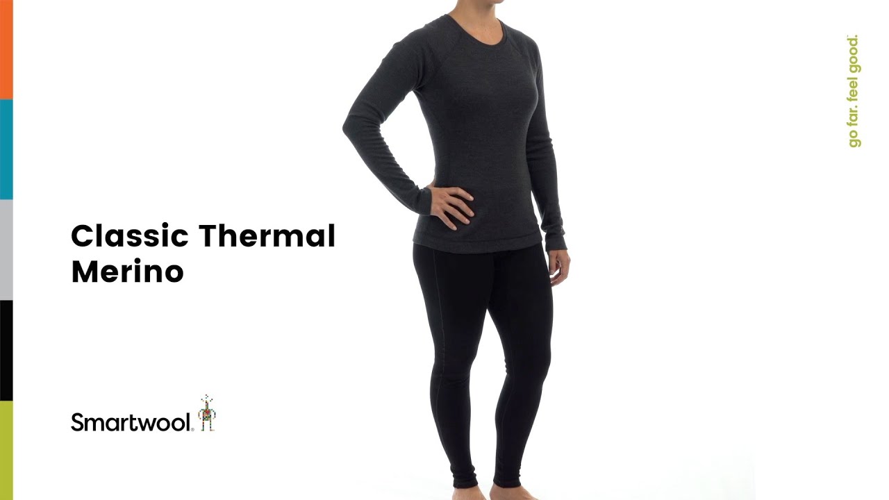 Γυναικείο Smartwool Merino 250 Baselayer Crew Boxed thermal T-shirt μαύρο SW016370001